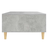 Coffee Table Concretre Grey 103.5x60x35 cm Engineered Wood