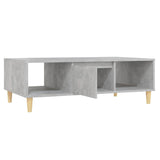 Coffee Table Concretre Grey 103.5x60x35 cm Engineered Wood