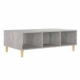 Coffee Table Concretre Grey 103.5x60x35 cm Engineered Wood