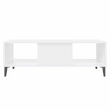 Coffee Table White 103.5x60x35 cm Engineered Wood