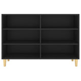 Sideboard Black 103.5x35x70 cm Engineered Wood - Top-Down View
