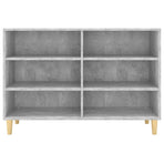 Sideboard Concrete Grey 103.5x35x70 cm Engineered Wood