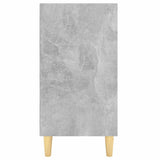 Sideboard Concrete Grey 103.5x35x70 cm Engineered Wood - 45-Degree Angle