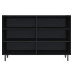 Sideboard Black 103.5x35x70 cm Engineered Wood