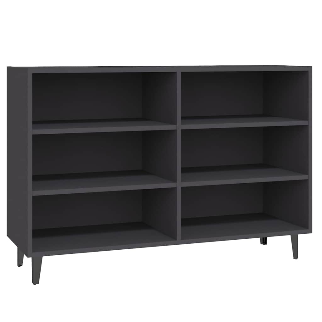 Sideboard Grey 103.5x35x70 cm Engineered Wood