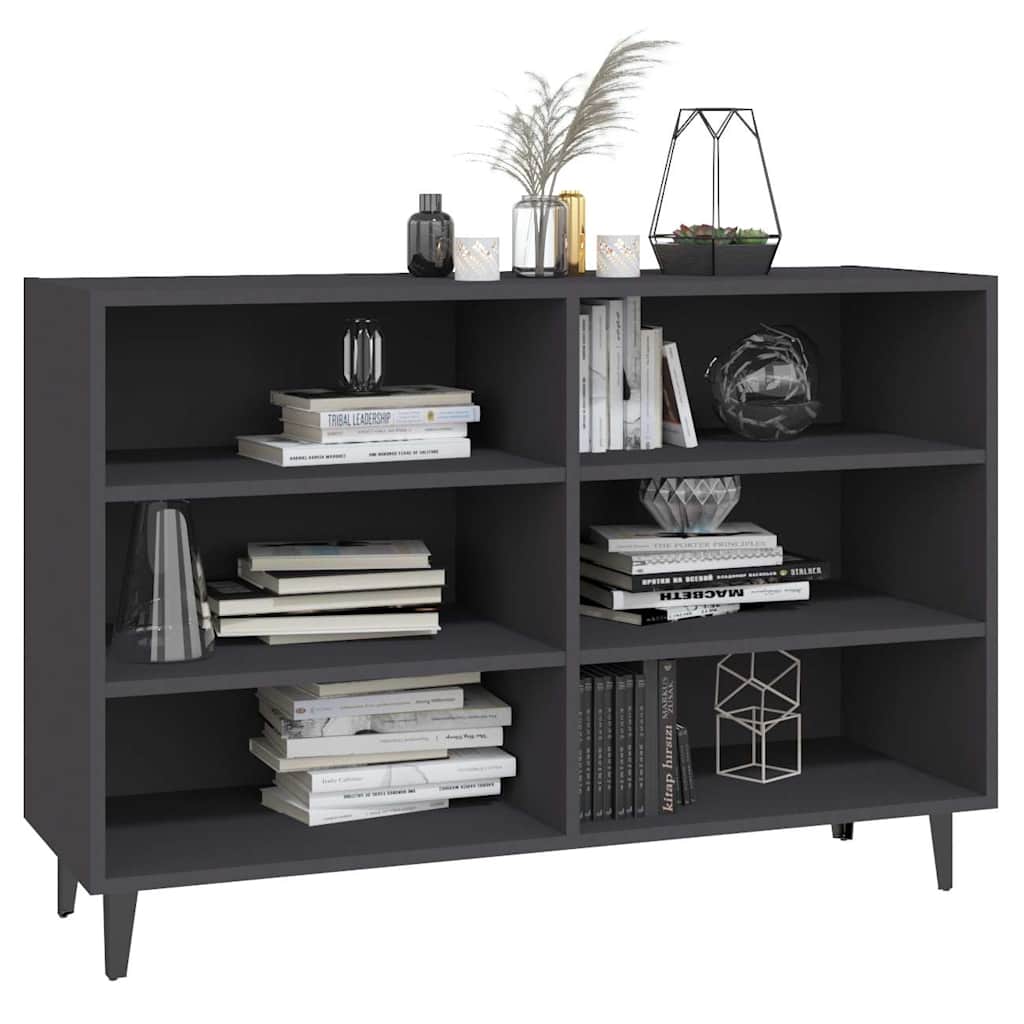 Sideboard Grey 103.5x35x70 cm Engineered Wood