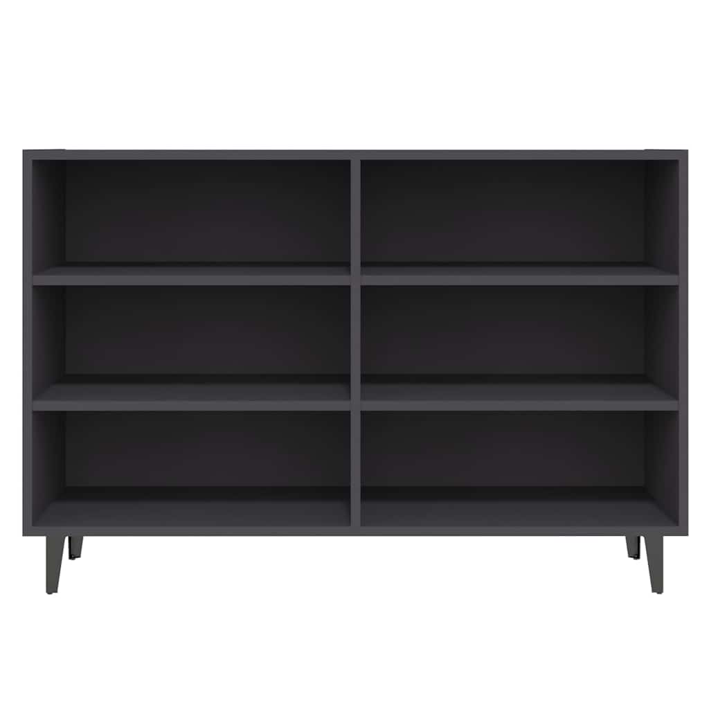 Sideboard Grey 103.5x35x70 cm Engineered Wood