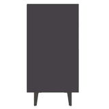 Sideboard Grey 103.5x35x70 cm Engineered Wood - 45-Degree Angle