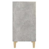 Sideboard Concrete Grey 57x35x70 cm Engineered Wood - 45-Degree Angle