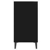 Sideboard Black 57x35x70 cm Engineered Wood - 45-Degree Angle