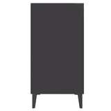 Sideboard Grey 57x35x70 cm Engineered Wood - 45-Degree Angle