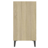 Sideboard Sonoma Oak 57x35x70 cm Engineered Wood - 45-Degree Angle