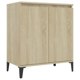 Sideboard Sonoma Oak 60x35x70 cm Engineered Wood - Front View