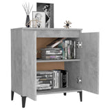 Sideboard Concrete Grey 60x35x70 cm Engineered Wood - Side View