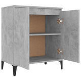 Sideboard Concrete Grey 60x35x70 cm Engineered Wood - Top-Down View