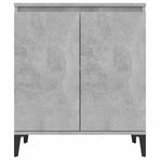 Sideboard Concrete Grey 60x35x70 cm Engineered Wood