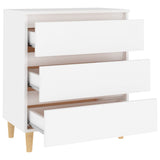 Sideboard White 60x35x69 cm Engineered Wood - Top-Down View