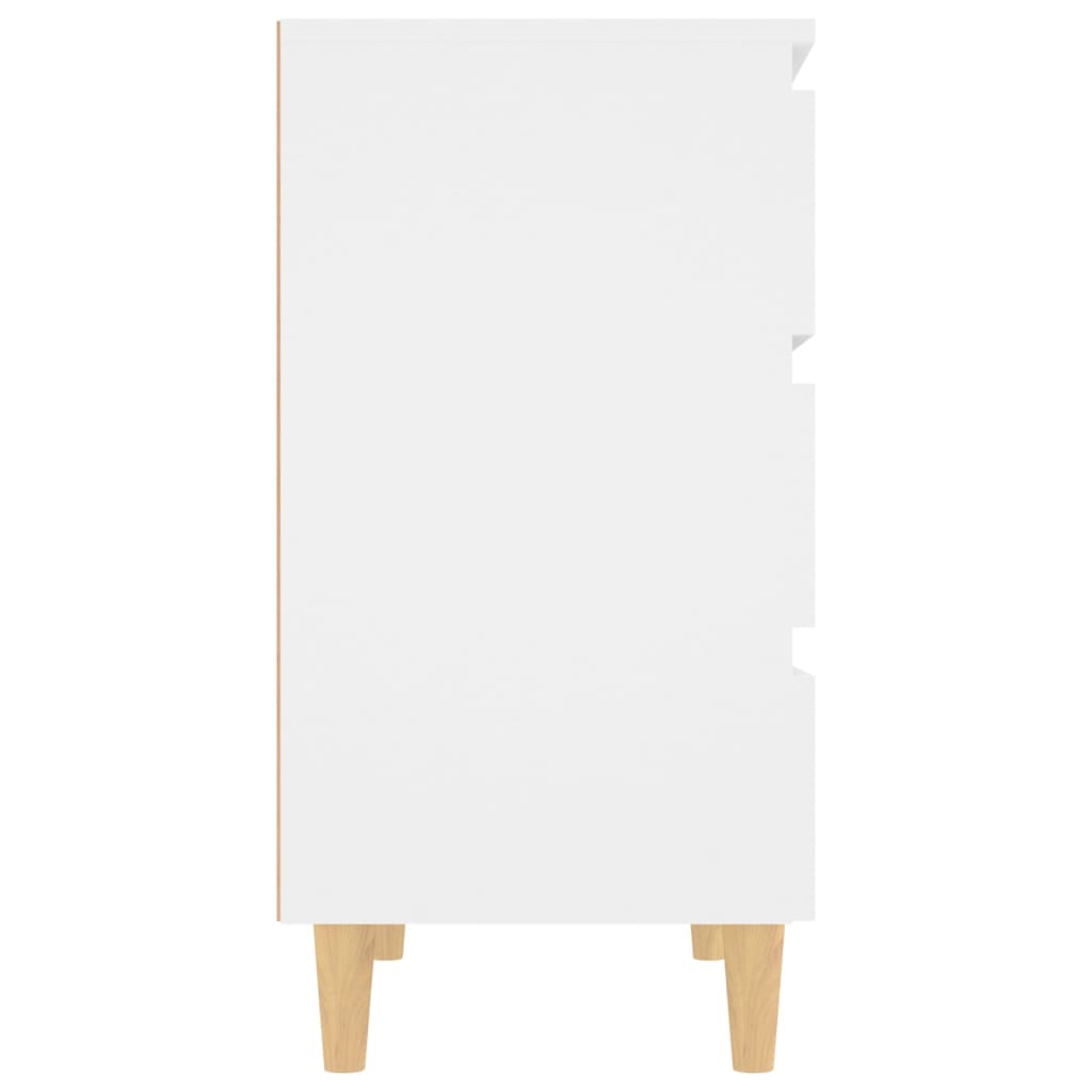 Sideboard White 60x35x69 cm Engineered Wood