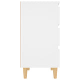 Sideboard White 60x35x69 cm Engineered Wood