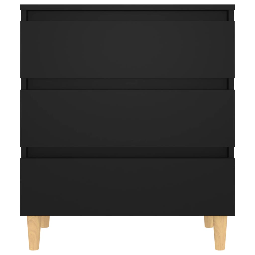 Sideboard Black 60x35x69 cm Engineered Wood