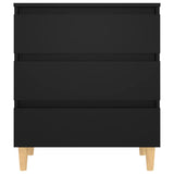 Sideboard Black 60x35x69 cm Engineered Wood