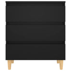 Sideboard Black 60x35x69 cm Engineered Wood