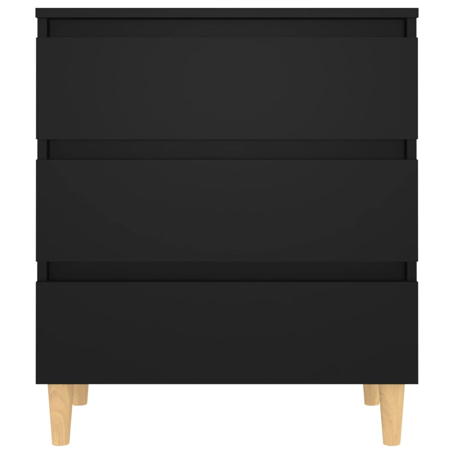 Sideboard Black 60x35x69 cm Engineered Wood