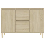Sideboard Sonoma Oak 101x35x70 cm Engineered Wood