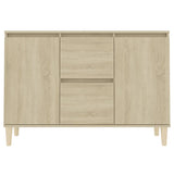Sideboard Sonoma Oak 101x35x70 cm Engineered Wood - 45-Degree Angle