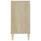 Sideboard Sonoma Oak 101x35x70 cm Engineered Wood