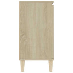 Sideboard Sonoma Oak 101x35x70 cm Engineered Wood
