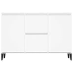 Sideboard White 102x35x70 cm Engineered Wood