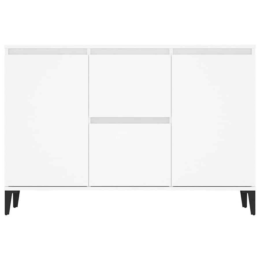 Sideboard White 102x35x70 cm Engineered Wood