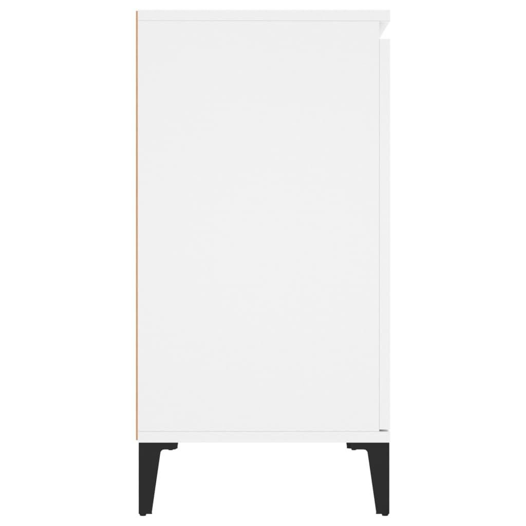 Sideboard White 102x35x70 cm Engineered Wood
