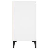 Sideboard White 102x35x70 cm Engineered Wood - Rear View