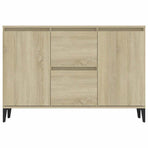 Sideboard Sonoma Oak 102x35x70 cm Engineered Wood