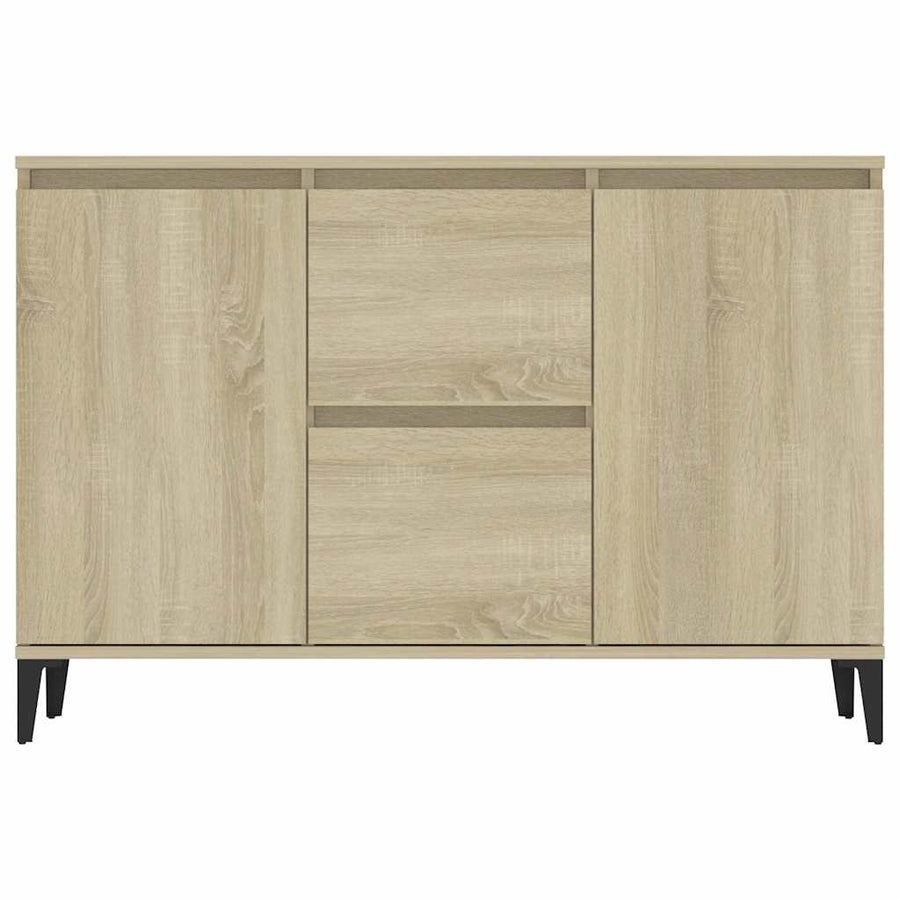 Sideboard Sonoma Oak 102x35x70 cm Engineered Wood
