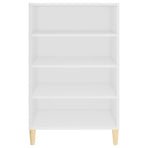 Sideboard White 57x35x90 cm Engineered Wood