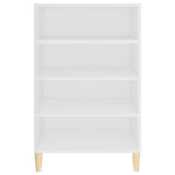 Sideboard White 57x35x90 cm Engineered Wood - Top-Down View