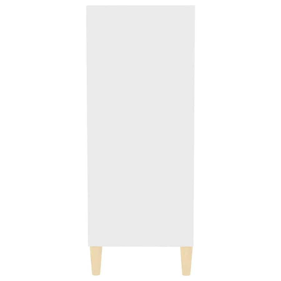 Sideboard White 57x35x90 cm Engineered Wood