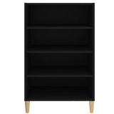 Sideboard Black 57x35x90 cm Engineered Wood - Top-Down View