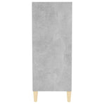 Sideboard Concrete Grey 57x35x90 cm Engineered Wood