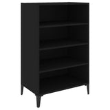 Sideboard Black 57x35x90 cm Engineered Wood