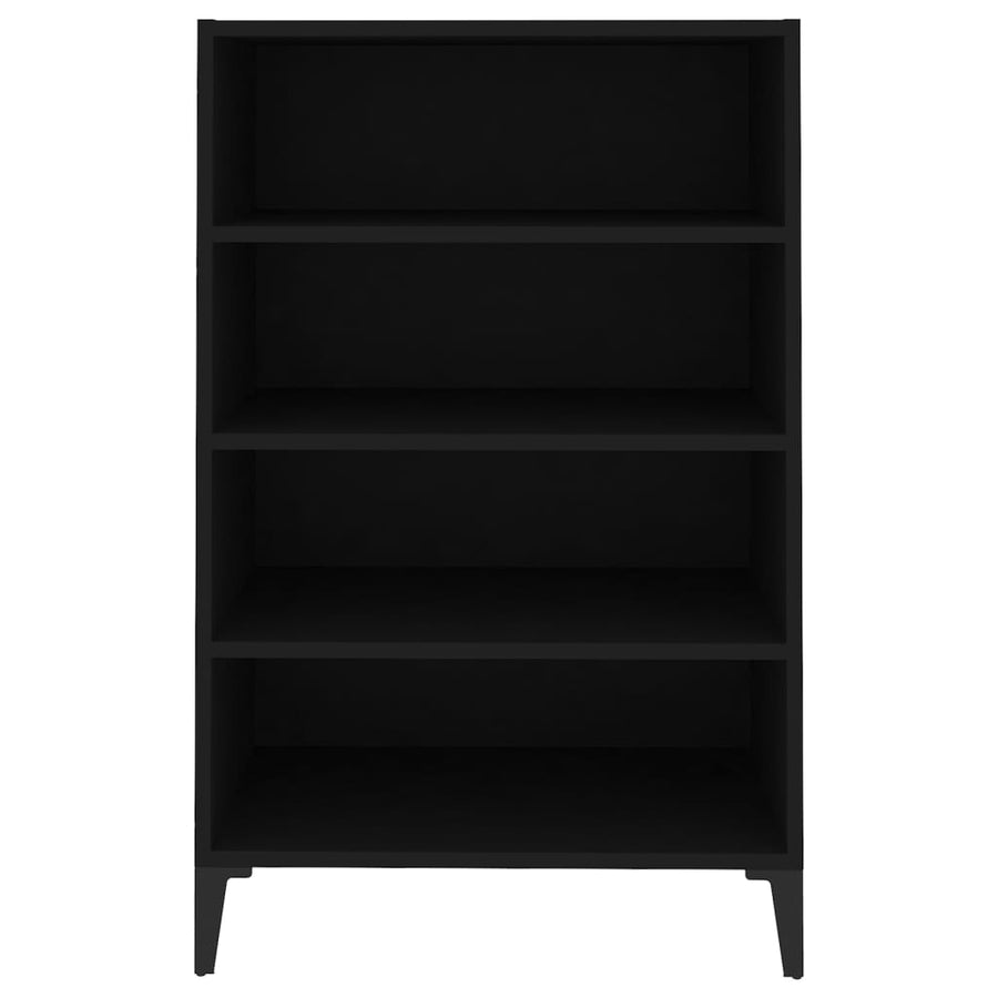 Sideboard Black 57x35x90 cm Engineered Wood