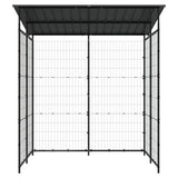 Bicycle Shed 190x190x222 cm Steel Black