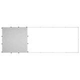 Dog Kennel Silver 330x110x110 cm Steel