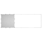 Dog Kennel Silver 330x110x110 cm Steel
