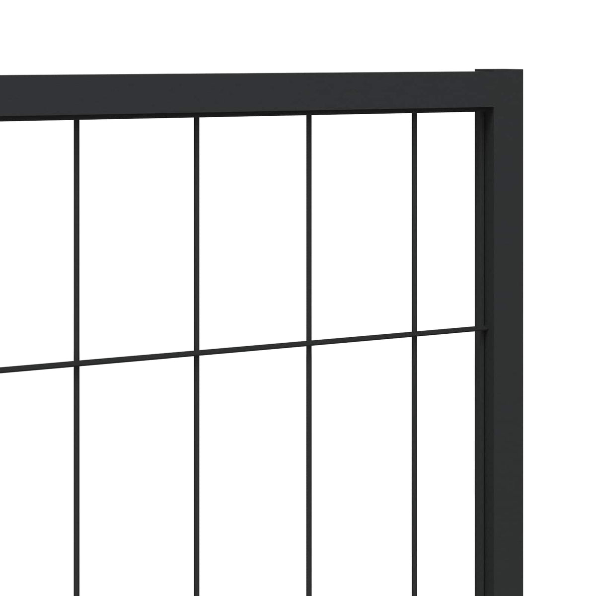 Dog Kennel Black 300x100x70 cm Steel