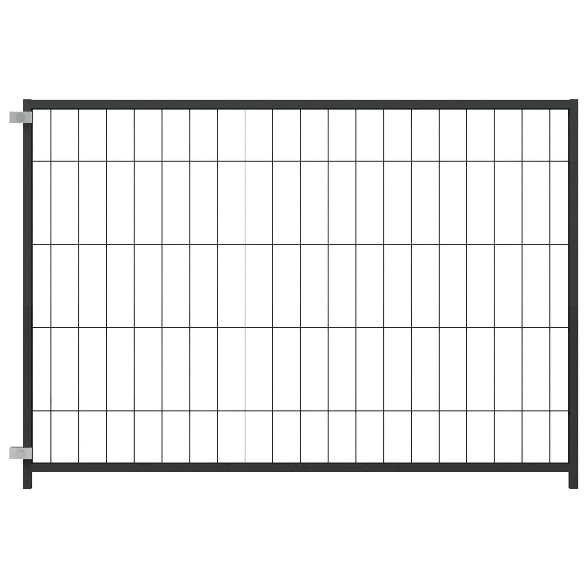 Dog Kennel Black 300x100x70 cm Steel