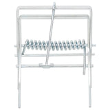 Mole Traps 4 pcs Silver Galvanised Steel
